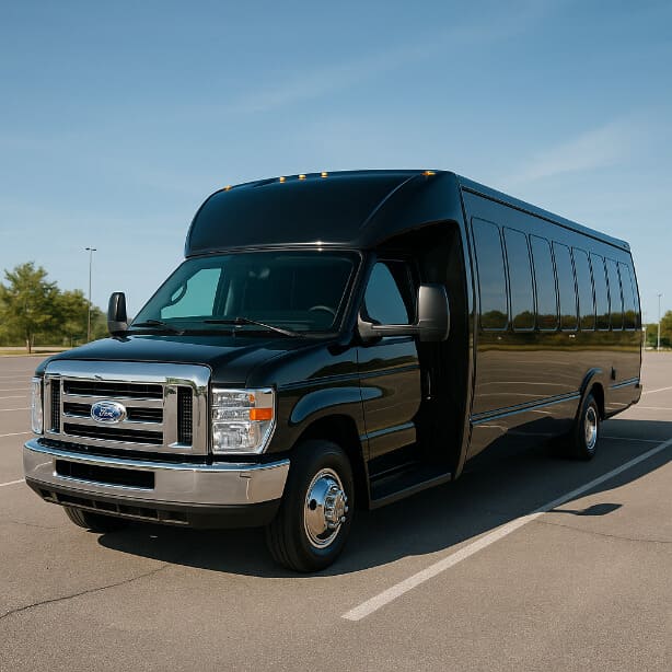 North Charleston Shuttle Bus Rentals 18 Passenger Shuttle Bus