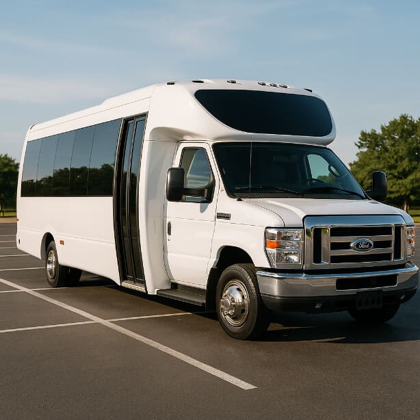 North Charleston Shuttle Bus Rentals 20 Passenger Shuttle Bus