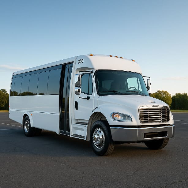 North Charleston Shuttle Bus Rentals 25 Passenger Shuttle Bus