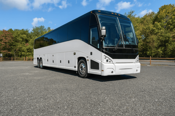 North Charleston Shuttle Bus Rentals 56 Passenger Shuttle Bus