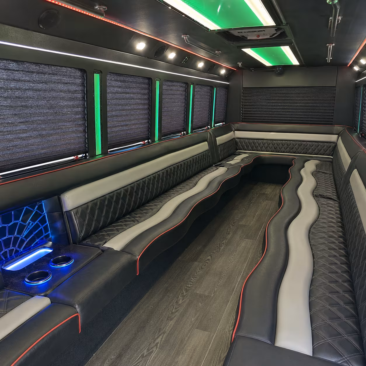 hit every photo stop in your north charleston party bus before the dance
