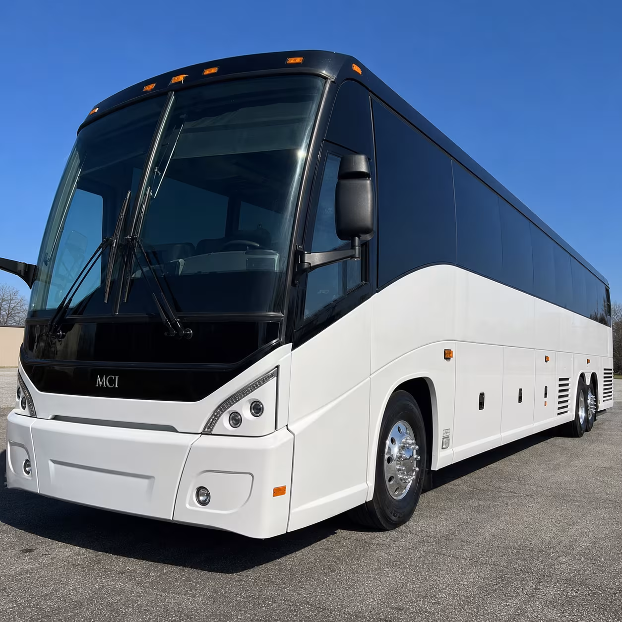 north charleston charter bus services exterior